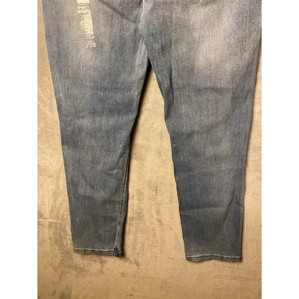 RawX Men's Jeans W42 L32 Light Blue 517 Straight Fit